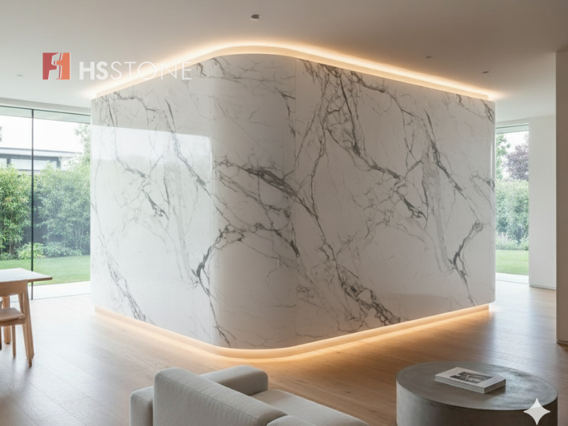 Tìm hiểu sản phẩm đá nung kết uốn cong là gì?