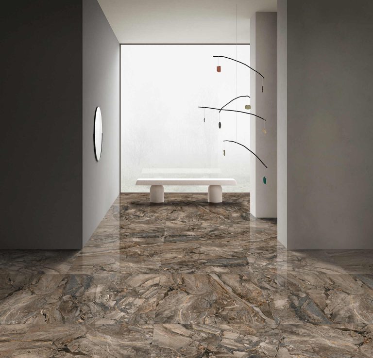 Gạch lát vân đá Travertine