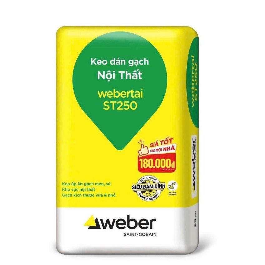 Keo dán gạch weber ST250